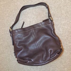 COACH PURSE BROWN LEATHER